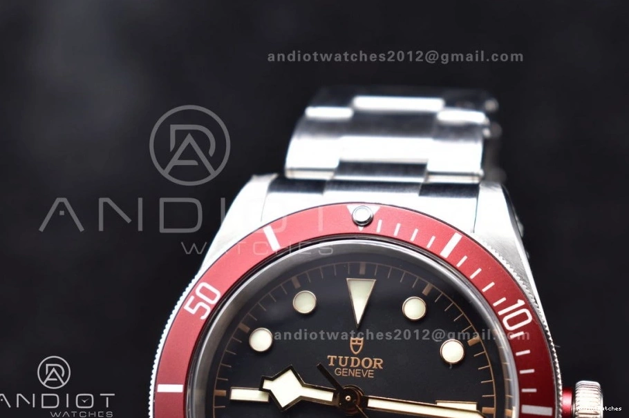 Edition ZF A Bay Black SS Bracelet Red SportInspired 1:1 888 Heritage on Bezel Best 0207